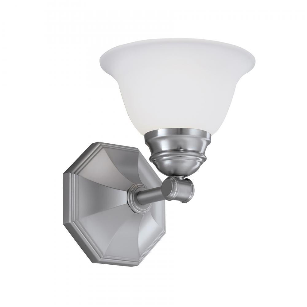 Kathryn 8.75'' High 1-Light Sconce - Brushed Nickel