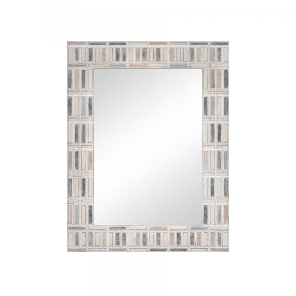 Derse Wall Mirror - Ivory